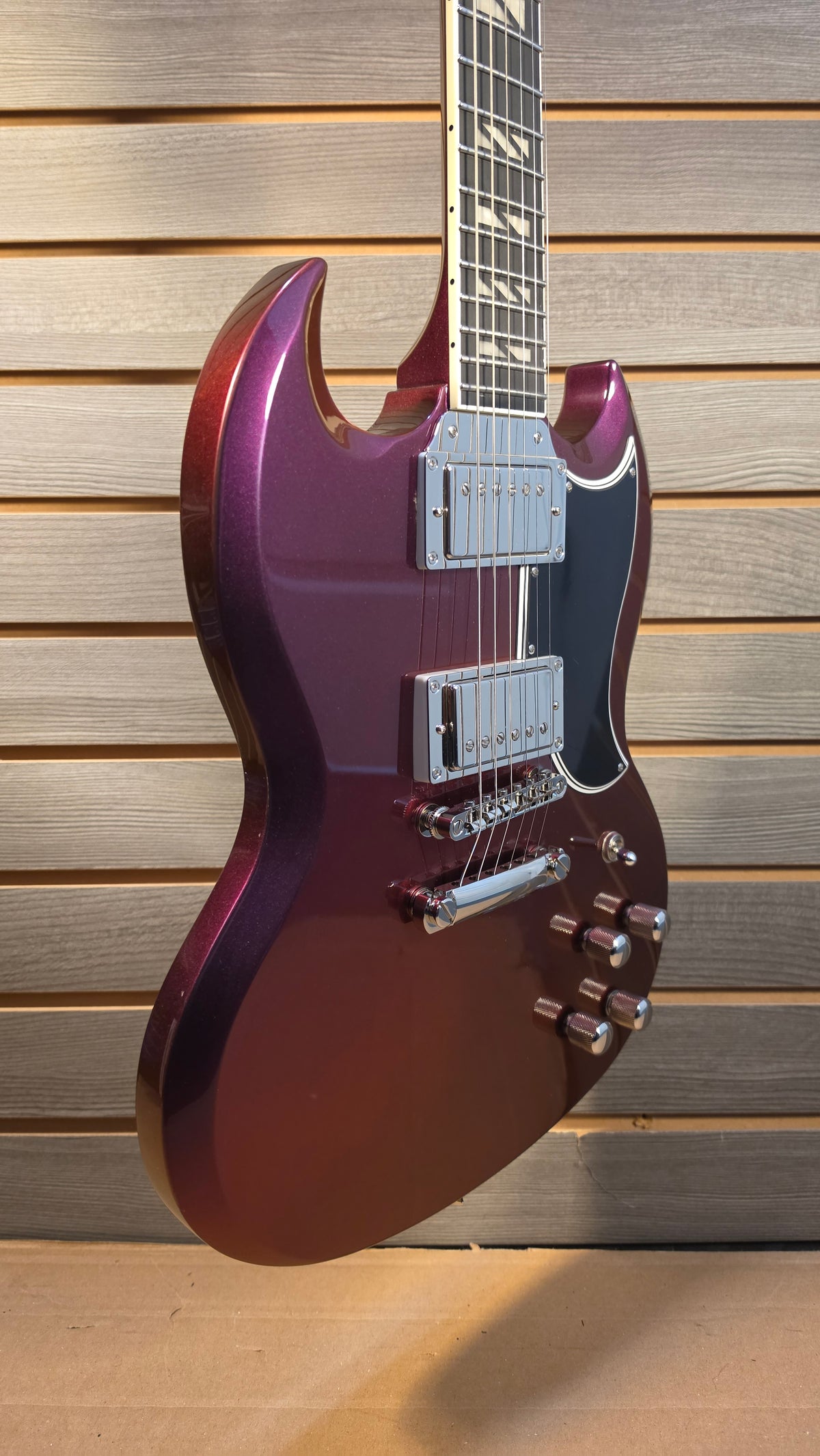 Epiphone Futura SG Custom Electric Guitar In Midnight Ember Shift