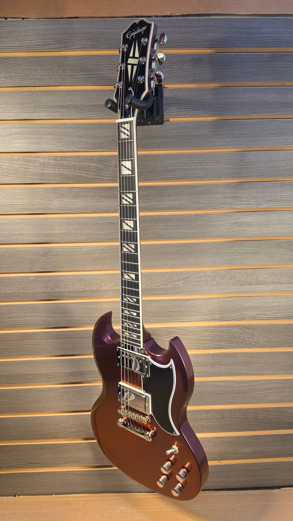Epiphone Futura SG Custom Electric Guitar In Midnight Ember Shift