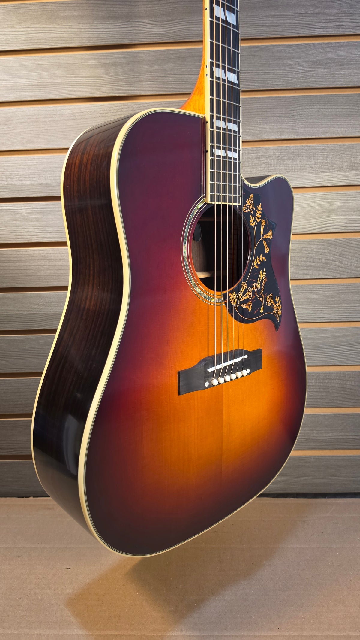 Epiphone IGC Hummingbird Deluxe EC, Autumn Burst S#0909
