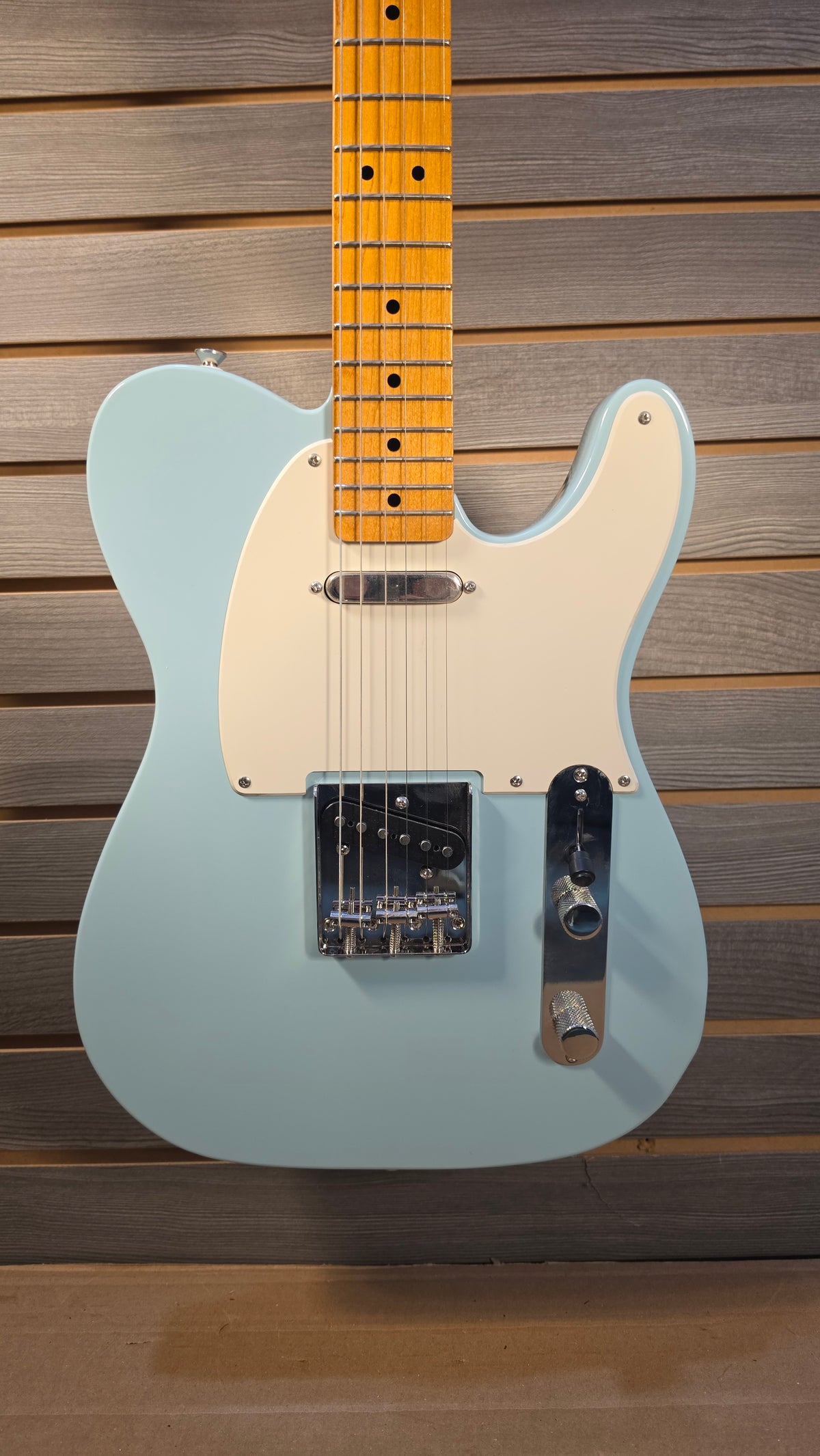 Used Squier Classic Vibe 50s Telecaster Electric Guitar Sonic Blue
