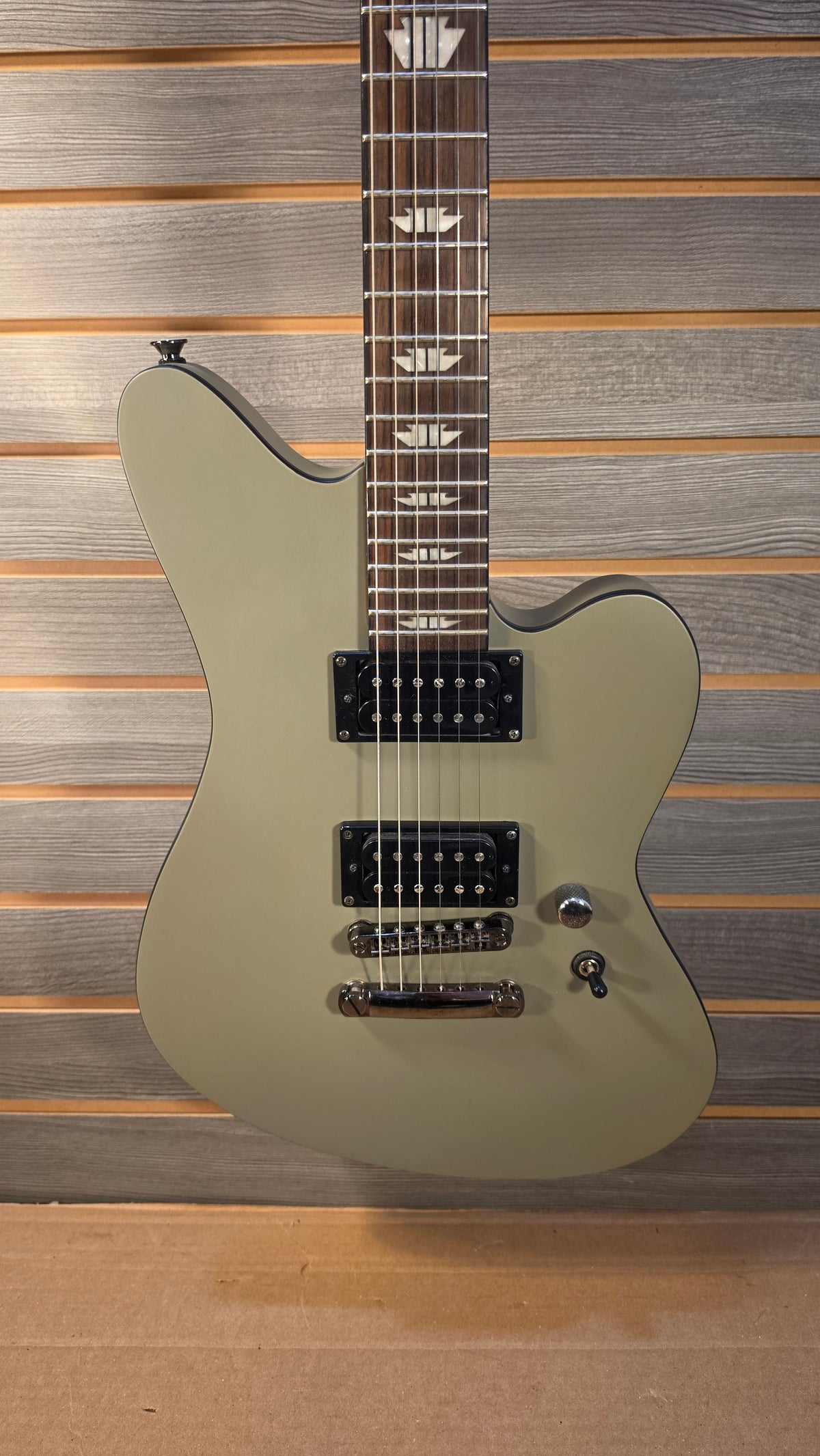 Used Charvel Demolition Model Olive Green
