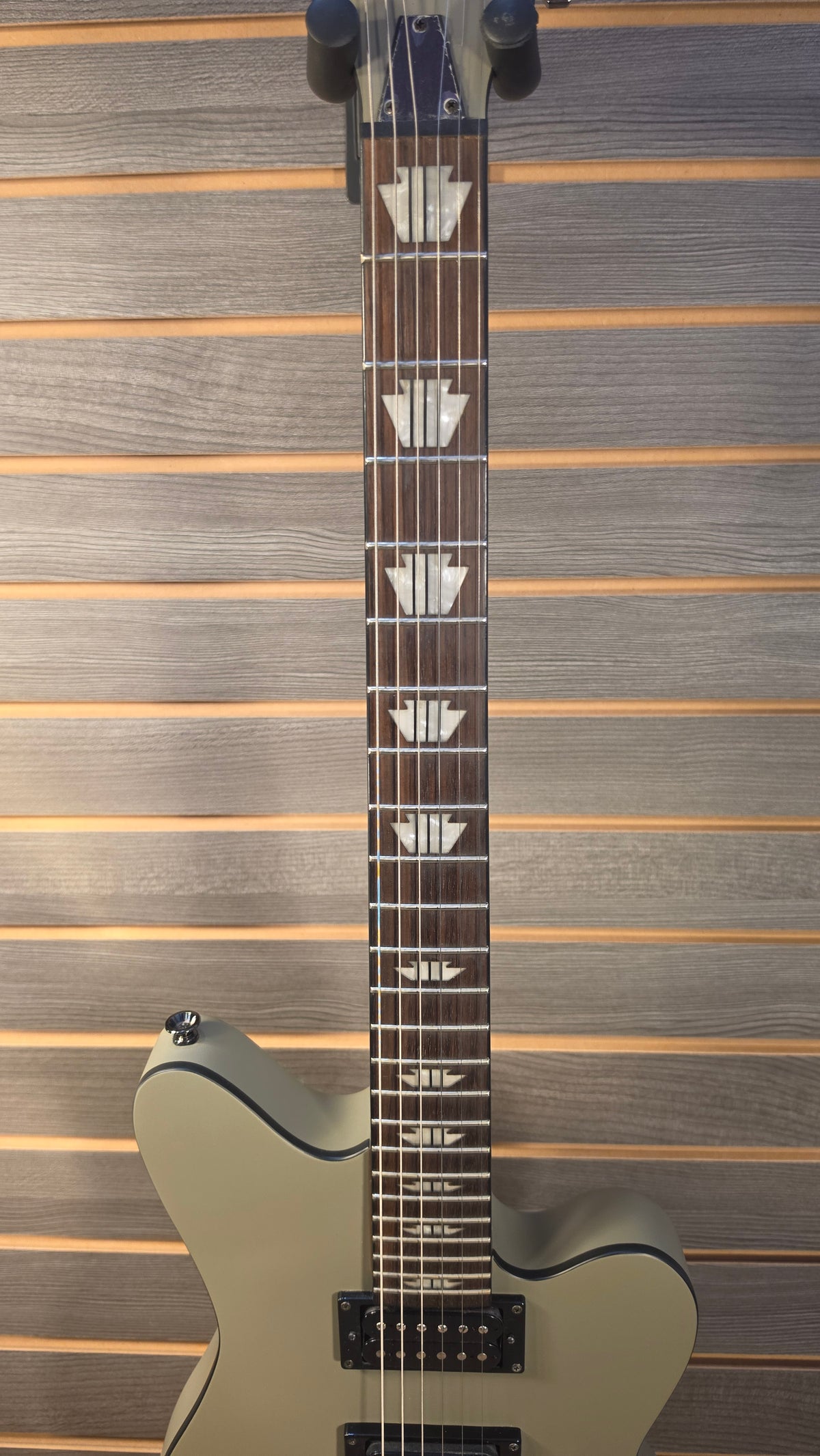 Used Charvel Demolition Model Olive Green
