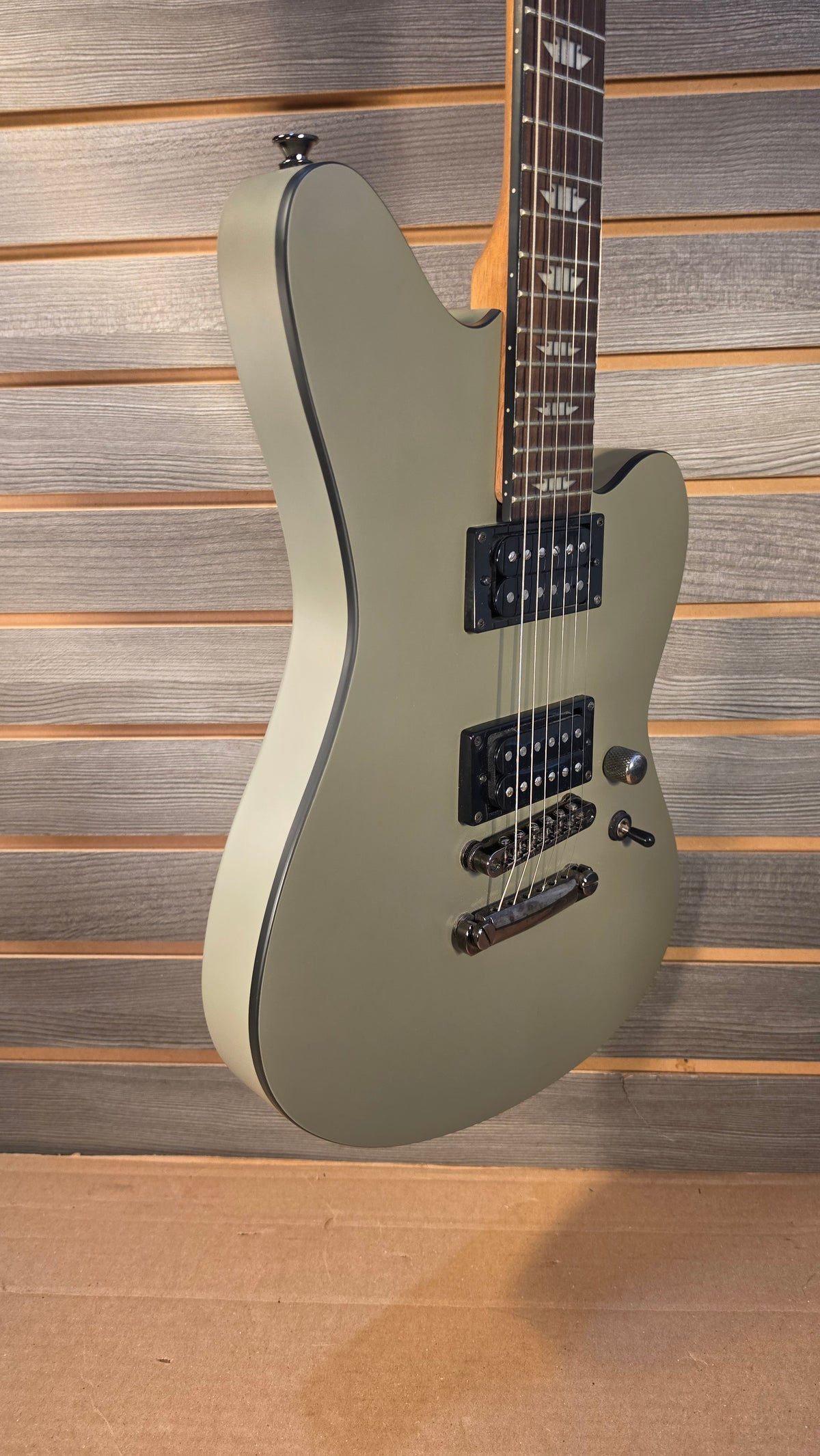 Used Charvel Demolition Model Olive Green