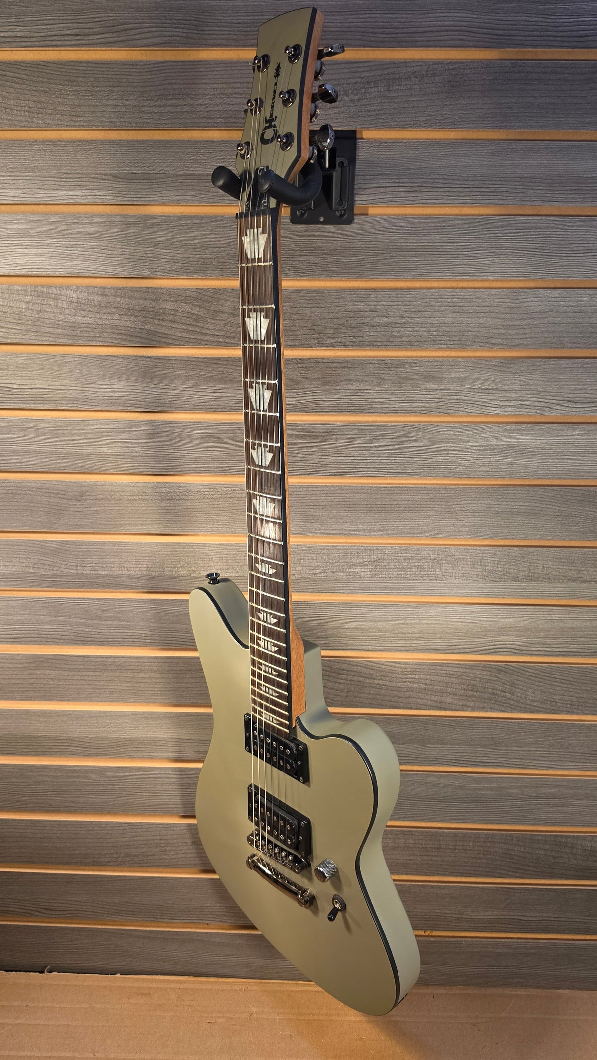 Used Charvel Demolition Model Olive Green