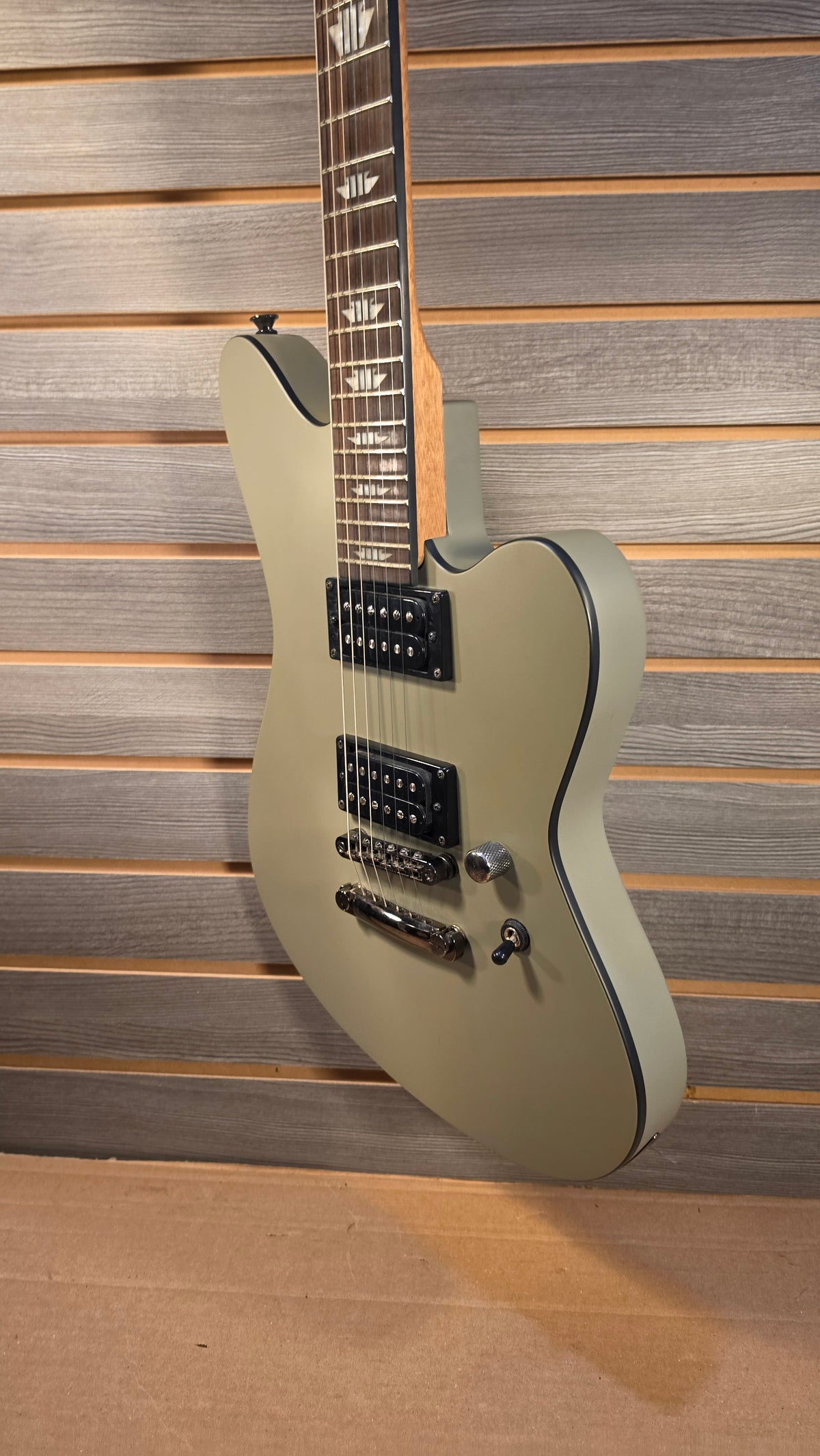 Used Charvel Demolition Model Olive Green