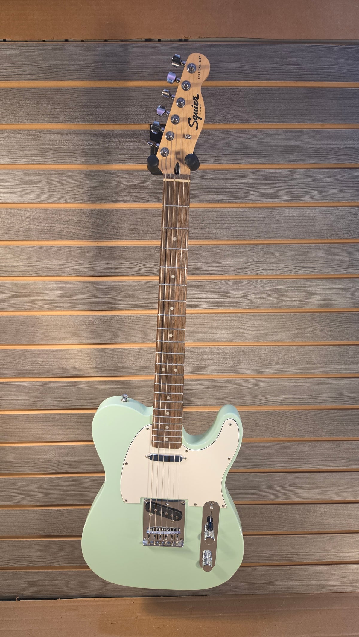 Used Squier Telecaster Light Green