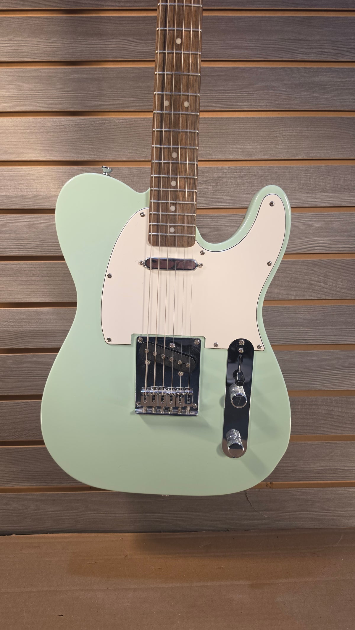 Used Squier Telecaster Light Green