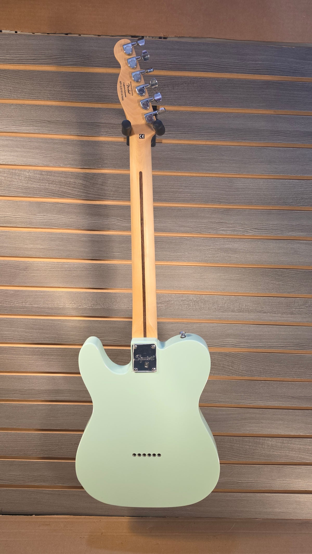 Used Squier Telecaster Light Green