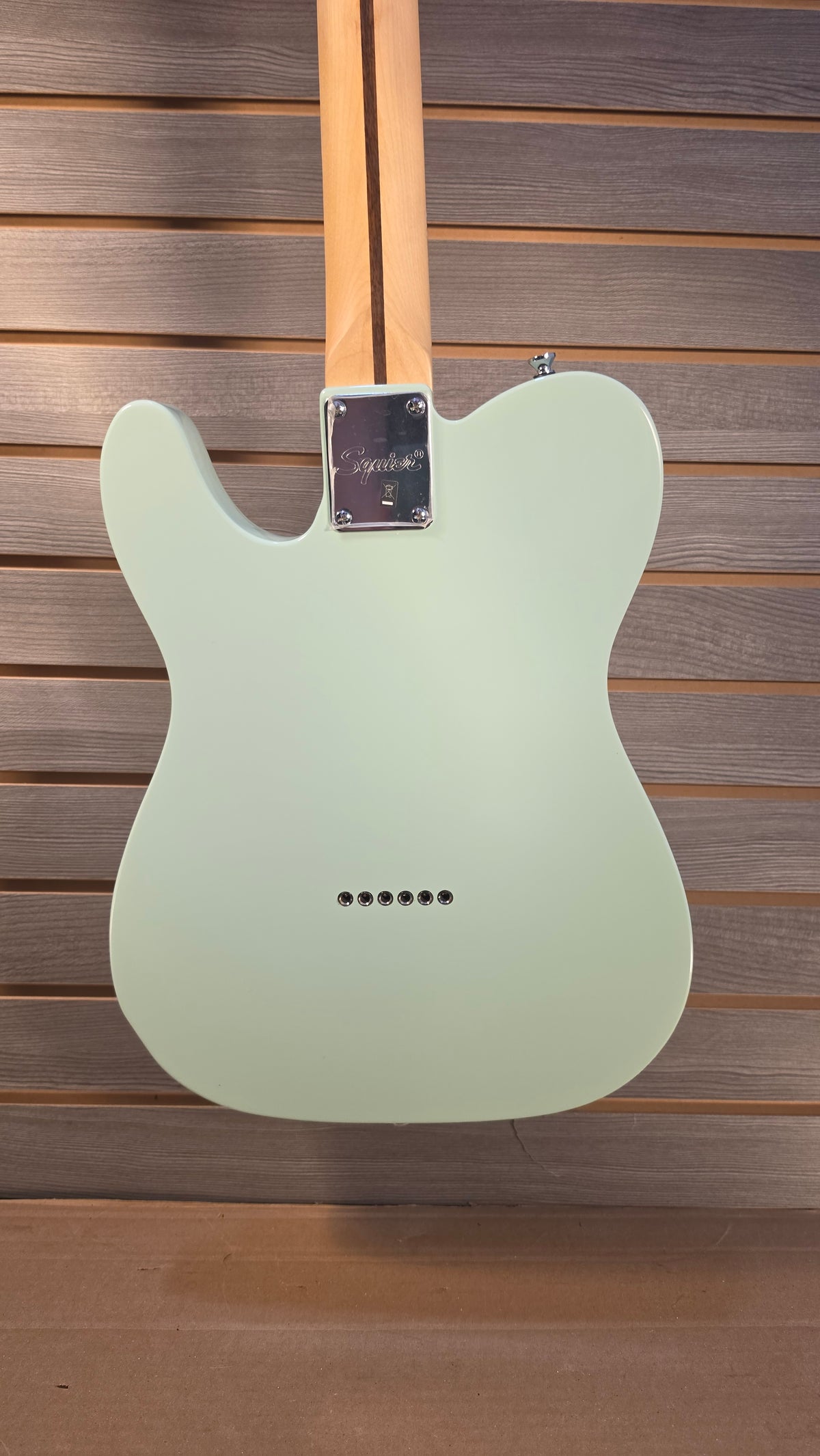 Used Squier Telecaster Light Green