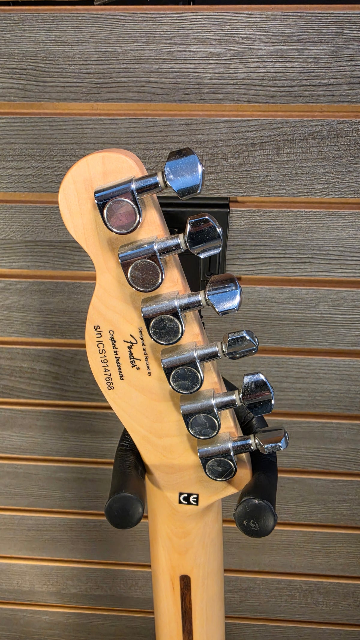 Used Squier Telecaster Light Green