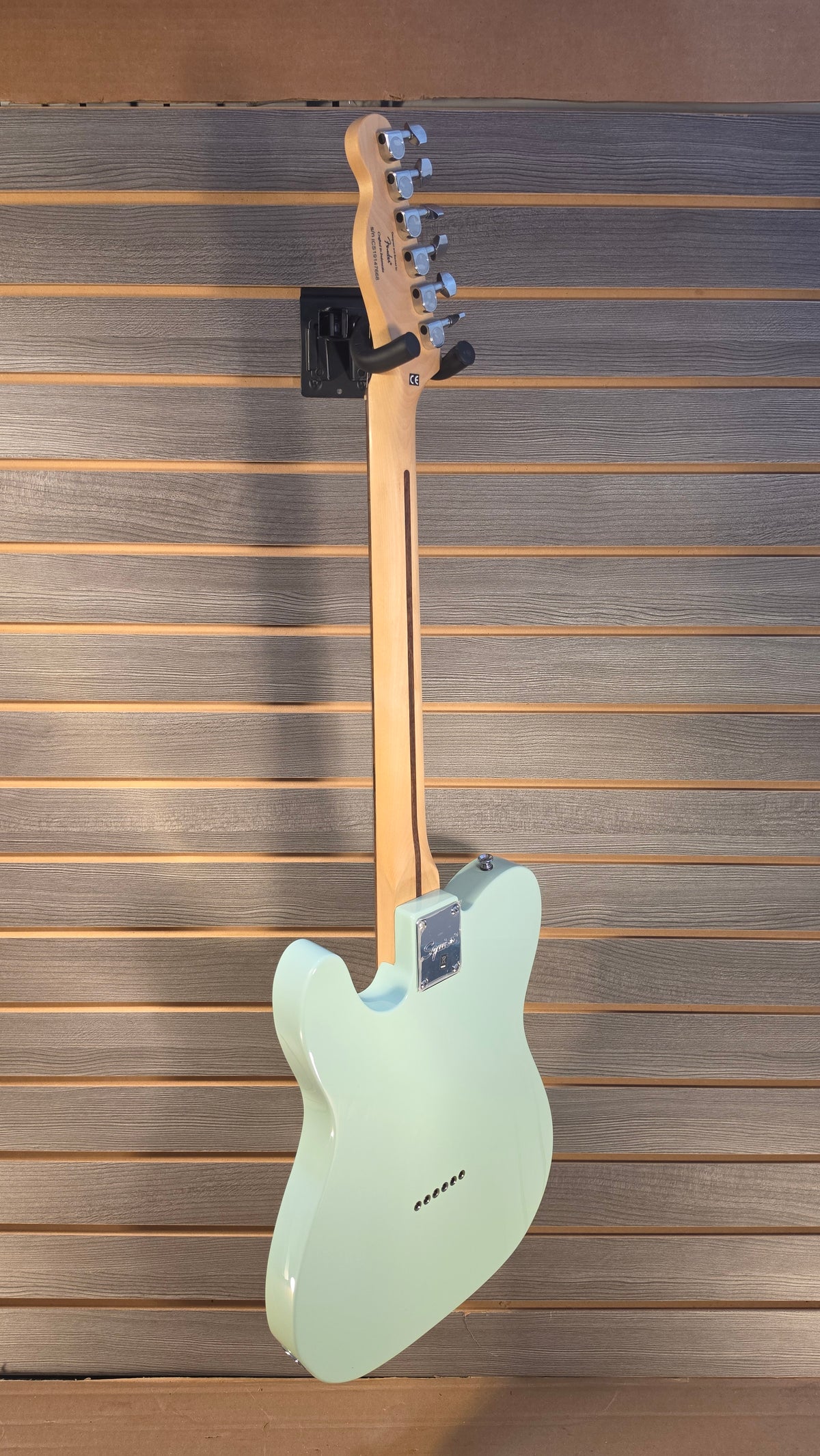 Used Squier Telecaster Light Green