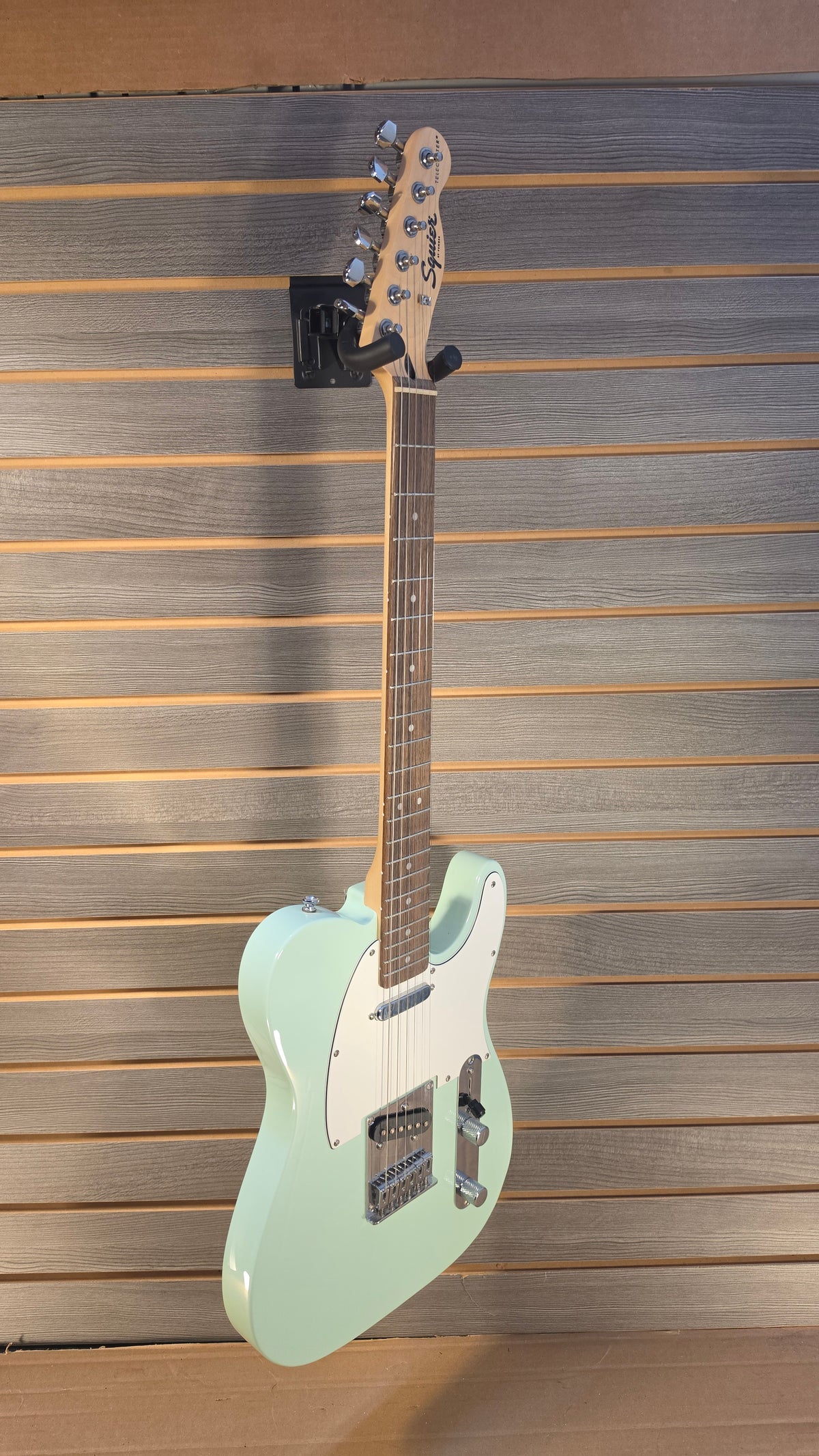 Used Squier Telecaster Light Green