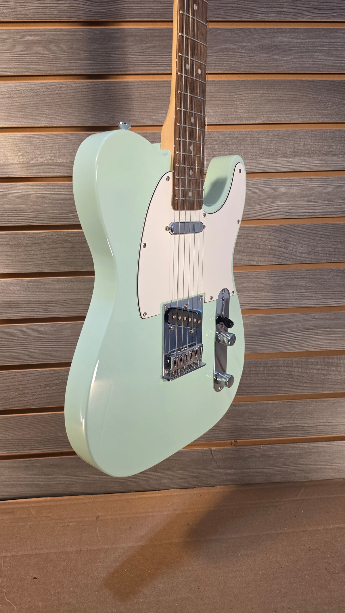 Used Squier Telecaster Light Green