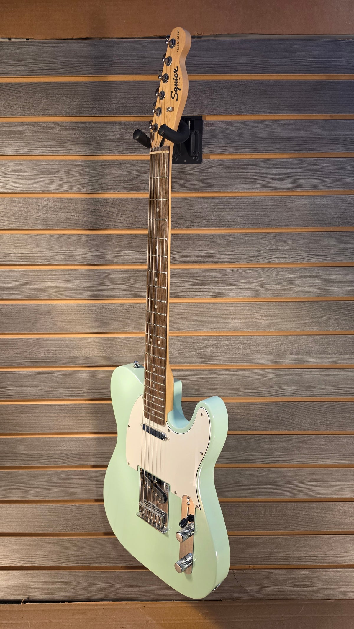 Used Squier Telecaster Light Green