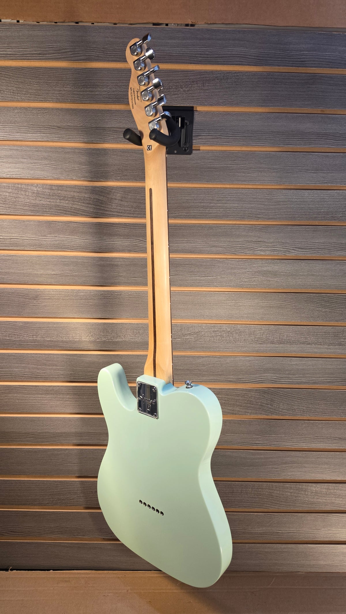 Used Squier Telecaster Light Green