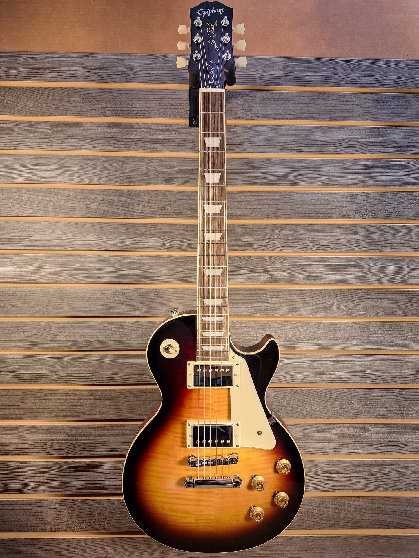 Epiphone Les Paul Standard 50s Figured Electric Guitar With Premium Gig Bag