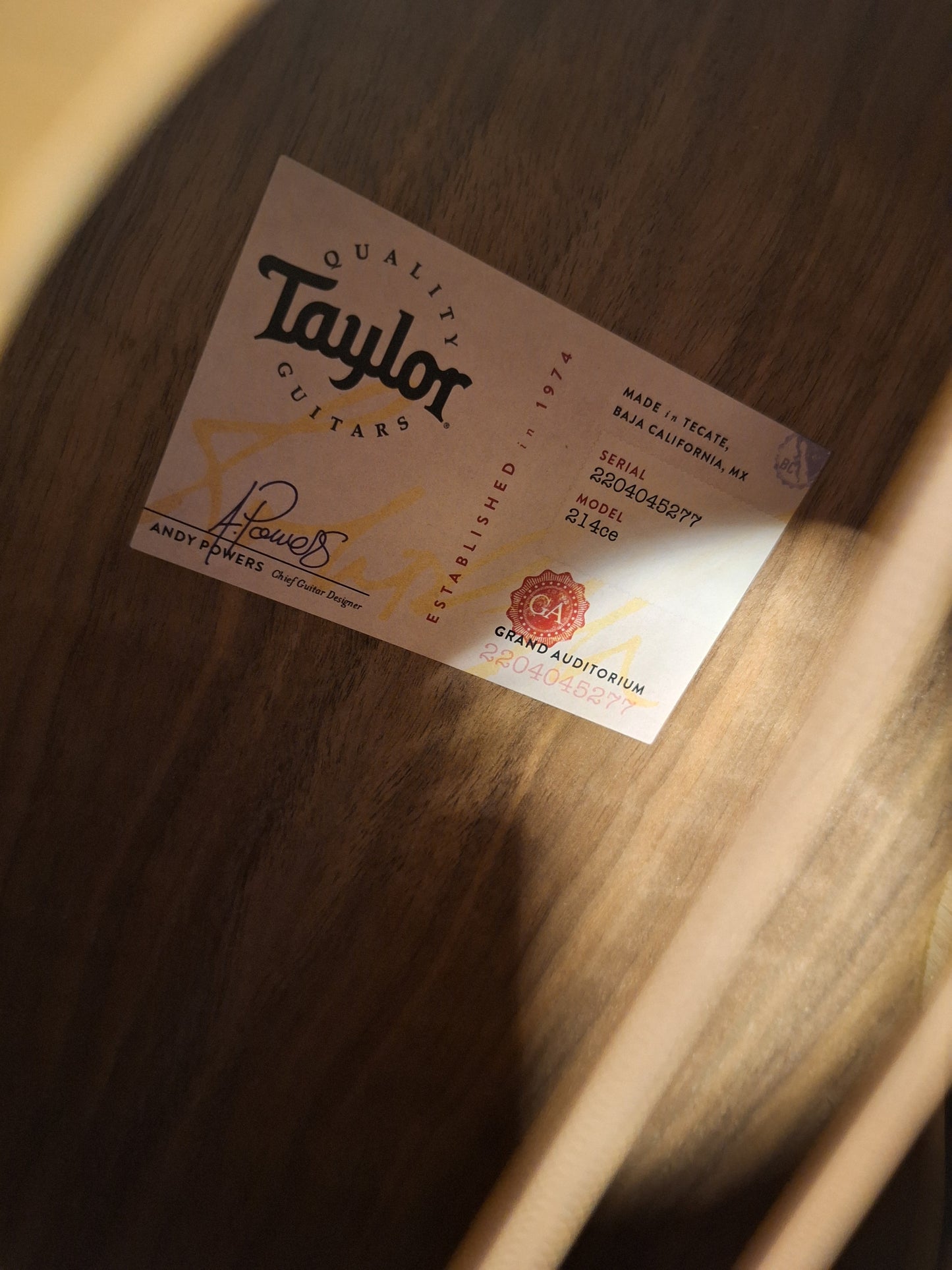 Taylor 214ce Acoustic/Electric Guitar