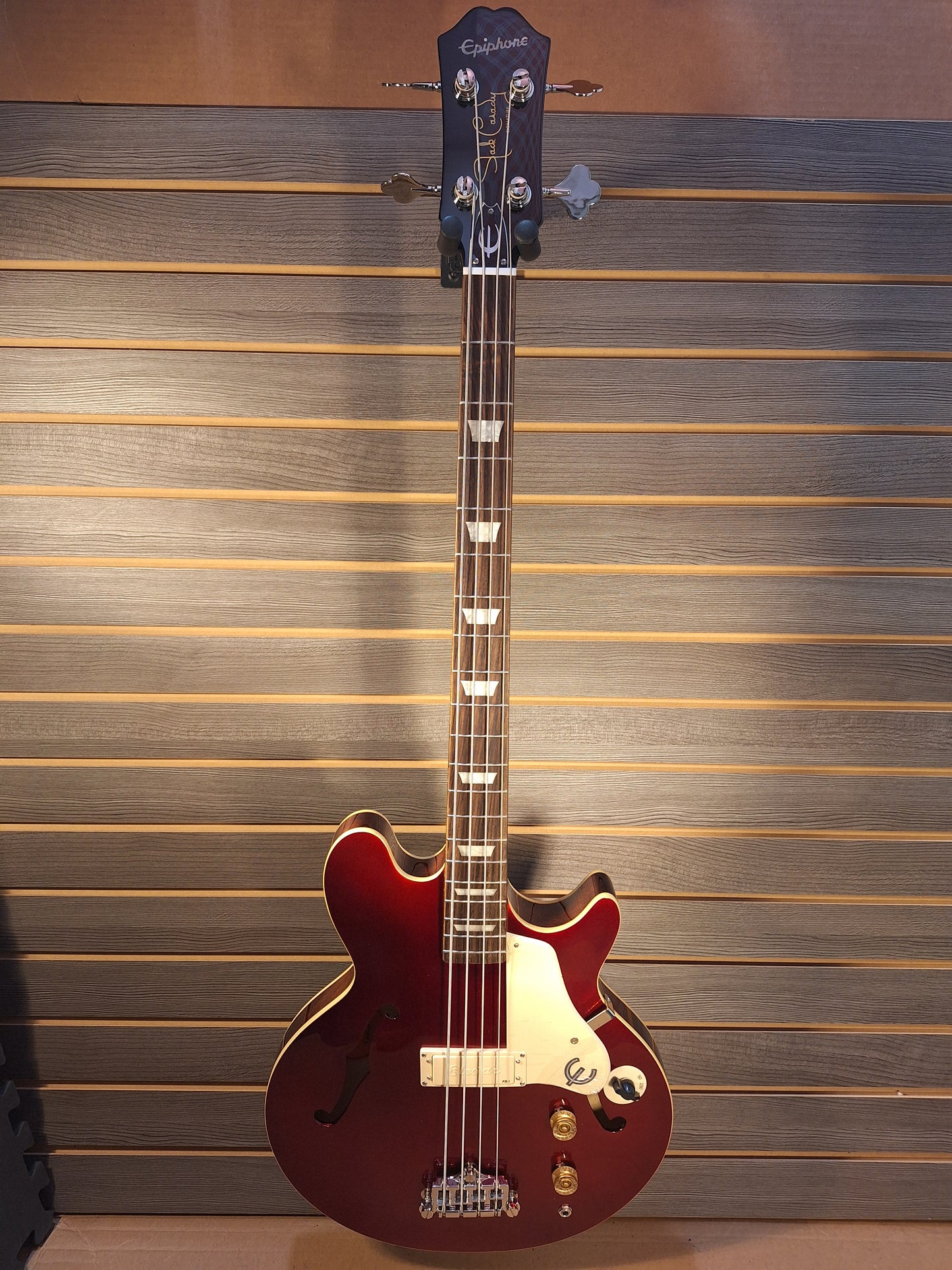 Epiphone Jack Cassidy Bass Sparling Burgundy