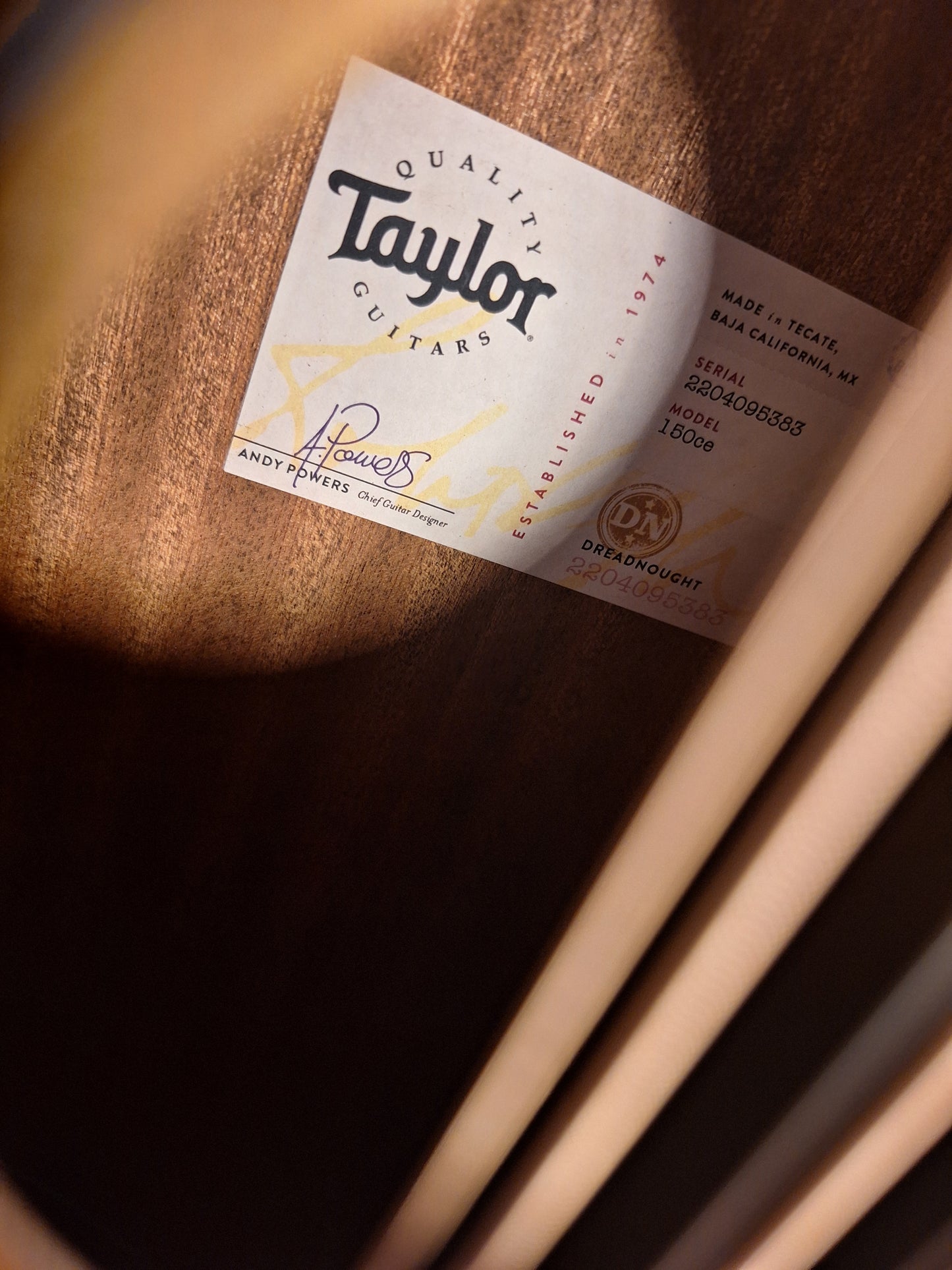 Taylor 150ce Acoustic/Electric Guitar 12 String