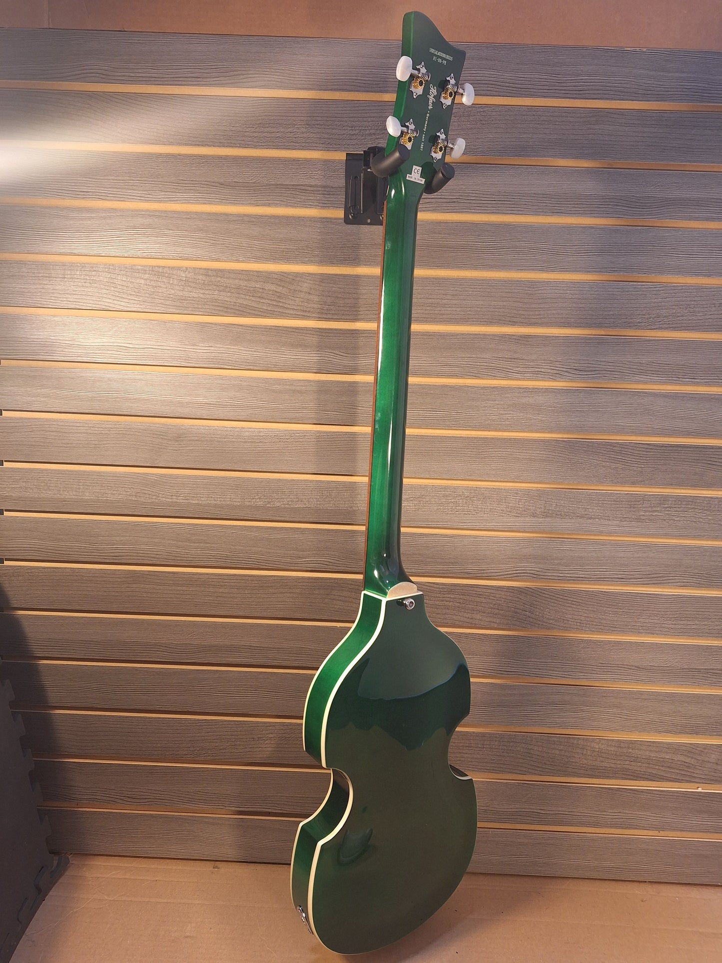 Hofner Ignition Pro Violin Bass Green