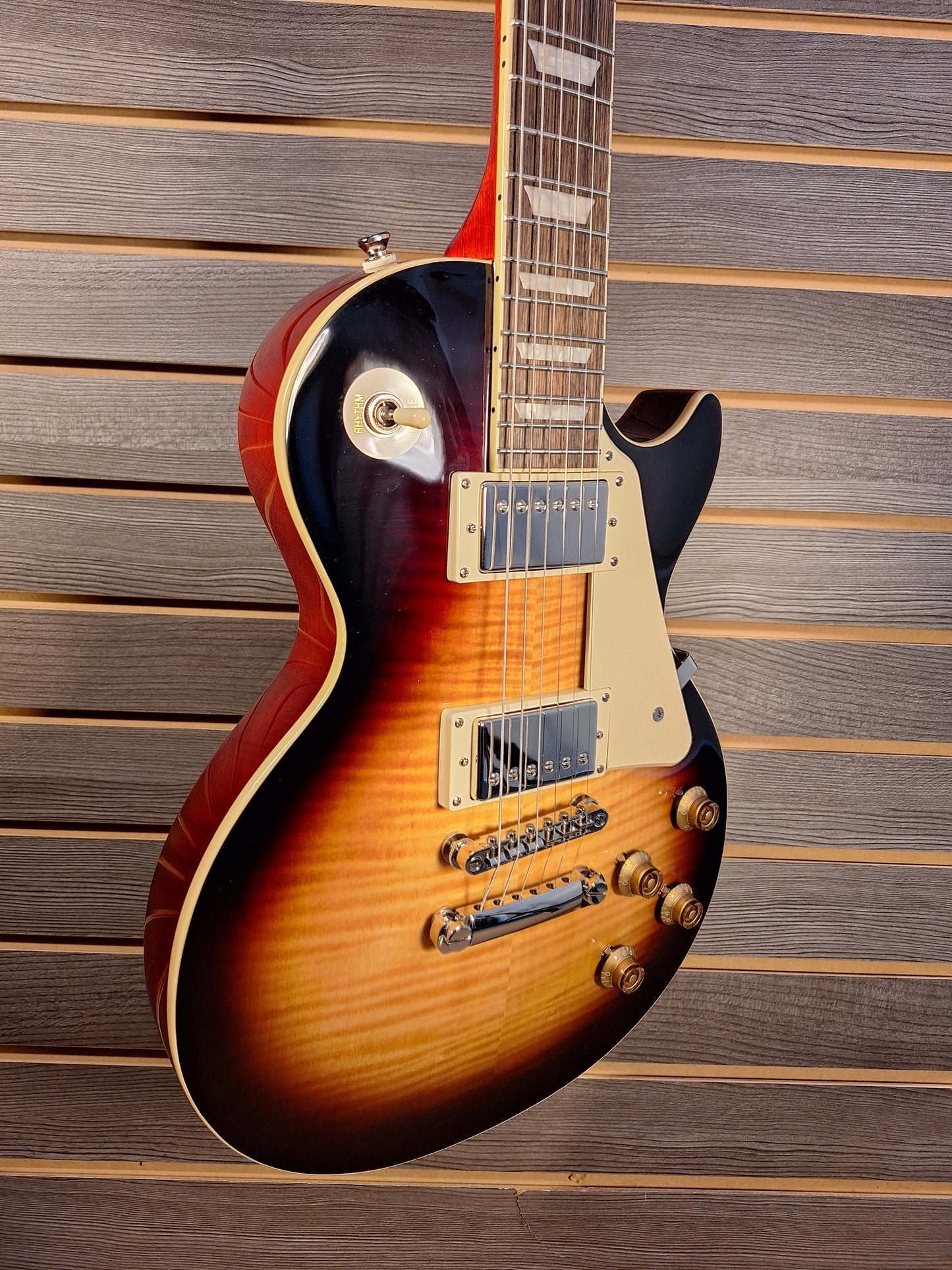 Epiphone Les Paul Standard 50s Figured Electric Guitar With Premium Gig Bag