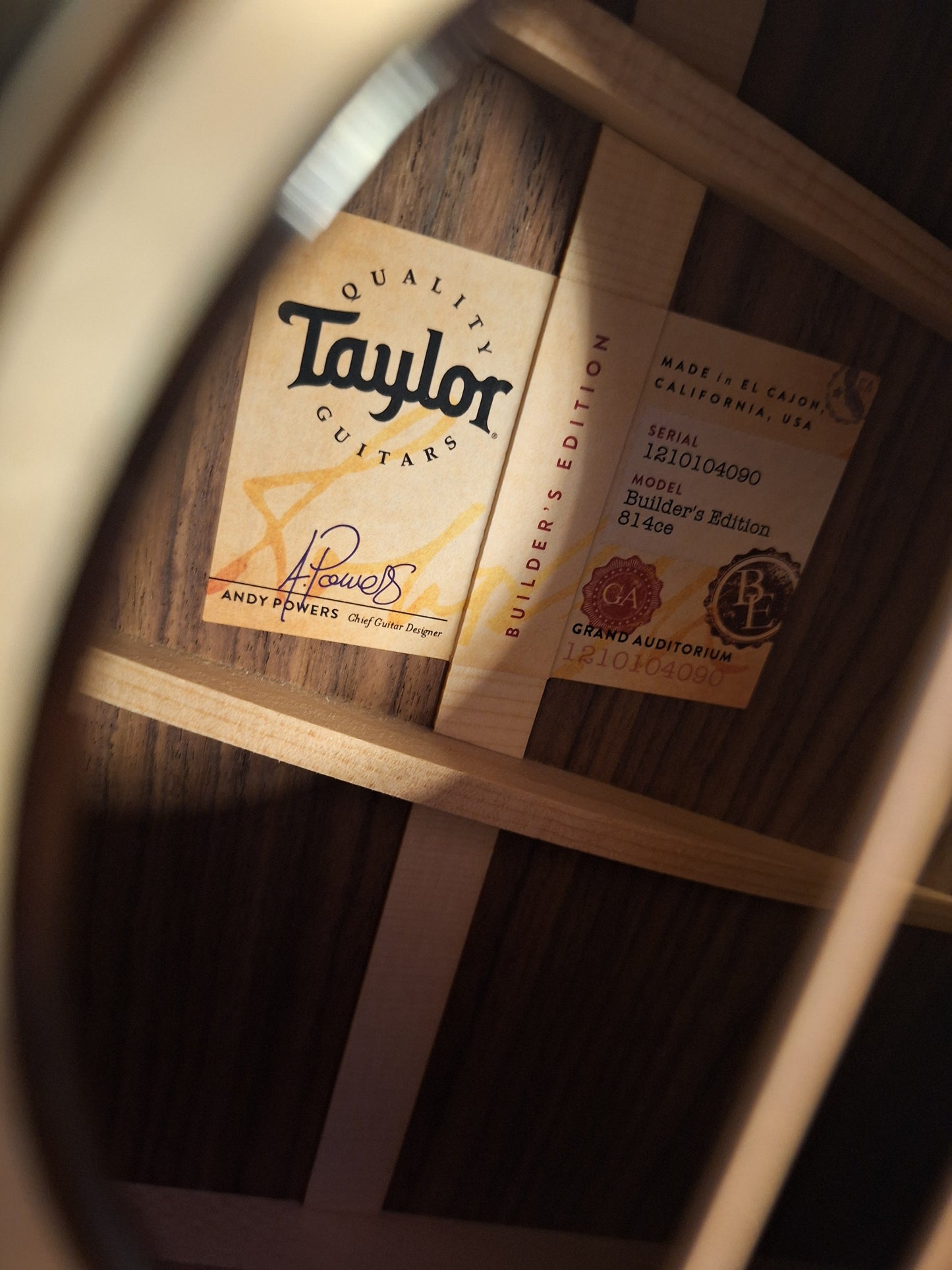 Taylor Builder's Edition 814ce