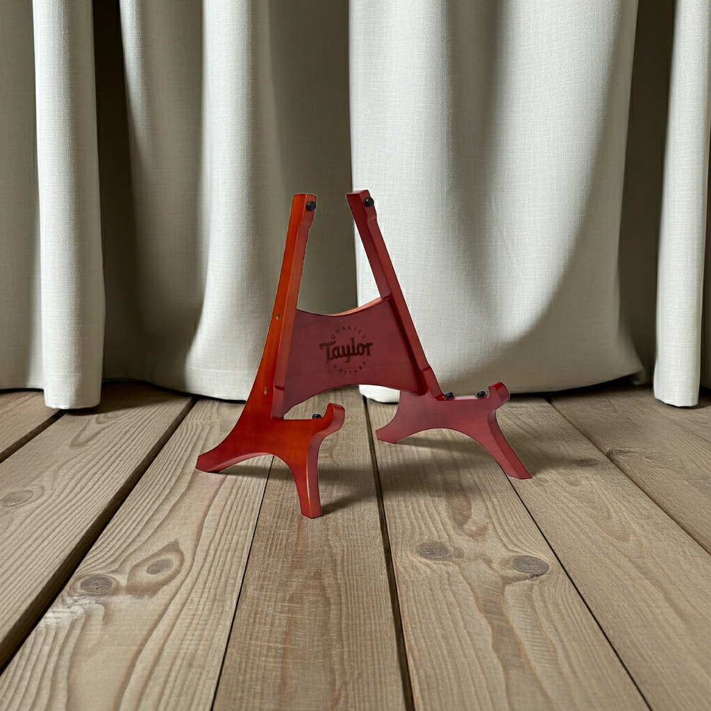 Taylor Mahogany Guitar Stand Dark Finish