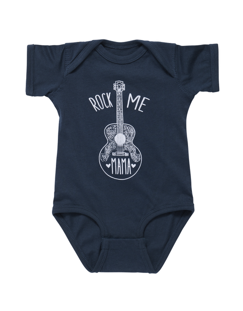 Gibson Rock Me Mama Onsie Denim 12 Months Old