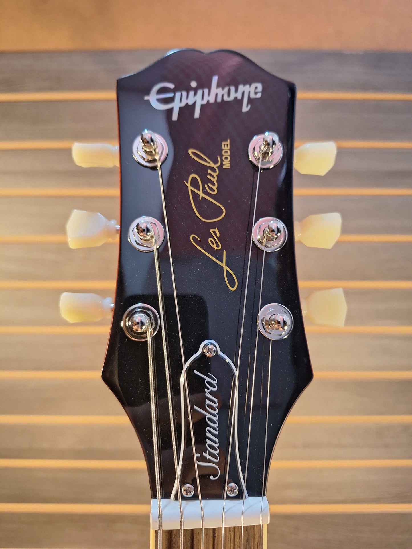 Epiphone Les Paul Standard 50s Figured Electric Guitar With Premium Gig Bag