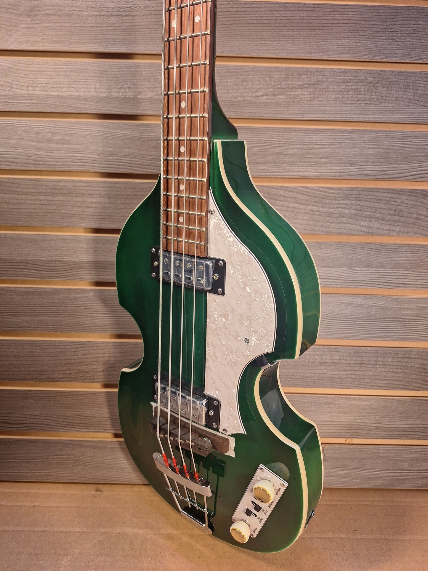 Hofner Ignition Pro Violin Bass Green