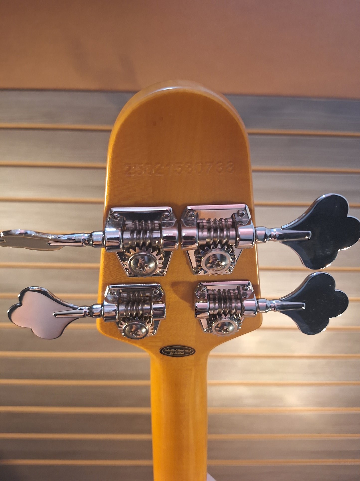Epiphone Grabber Bass Natural With Premium Gig Bag