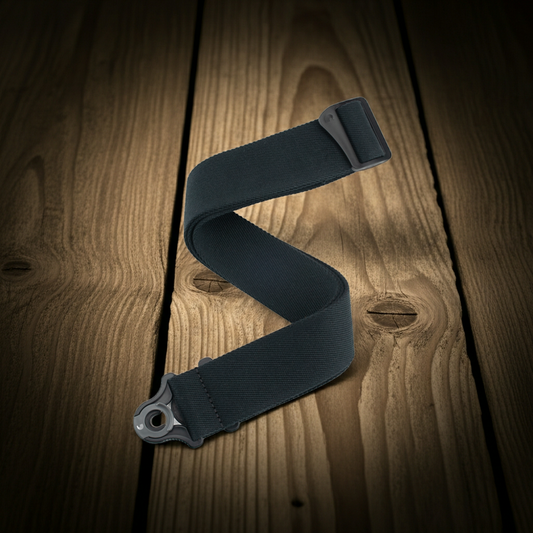 D'Addario Auto Lock Skater Black Guitar Strap