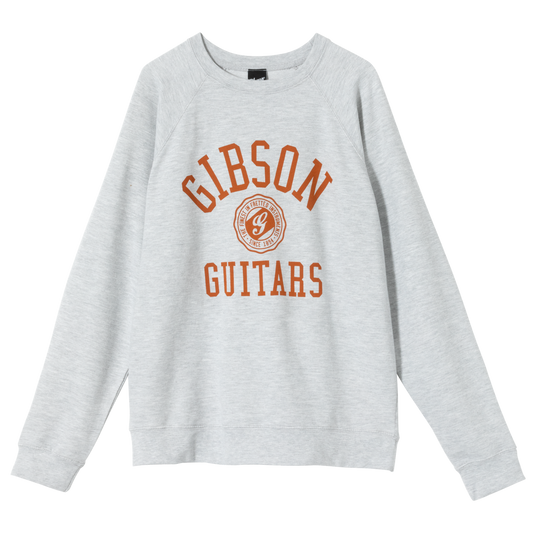 Gibson Collegiate Pullover Sweatshirt Gray 2XL