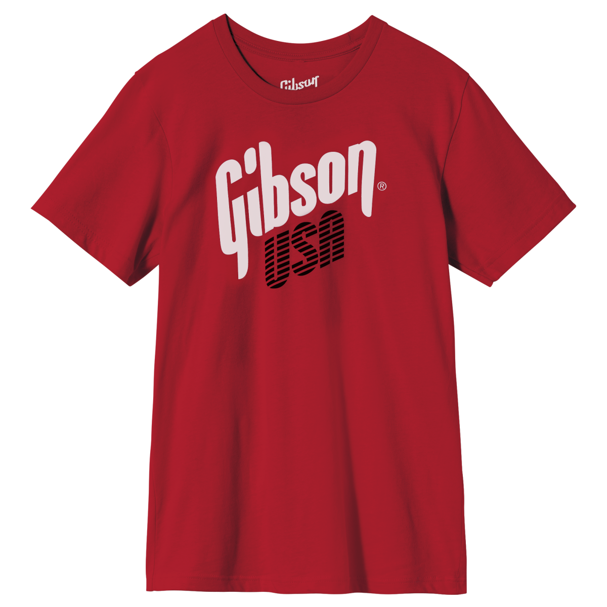 Gibson USA T-Shirt Red 3XL