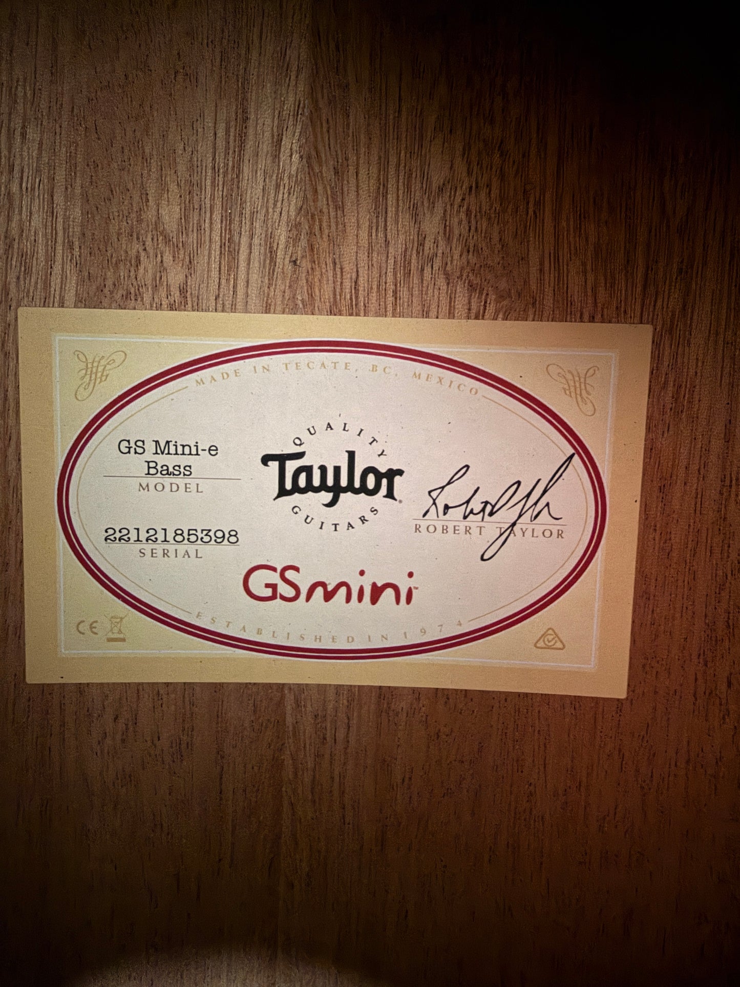 Taylor GS Mini-e Bass With Premium Gig Bag