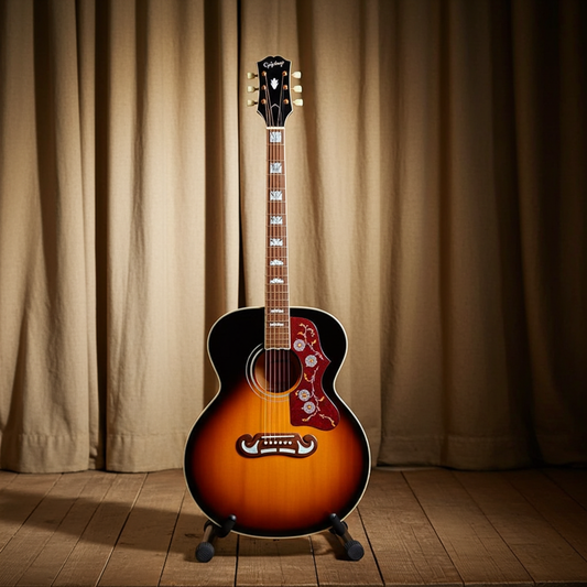 Epiphone J-200 Aged Vintage Sunburst