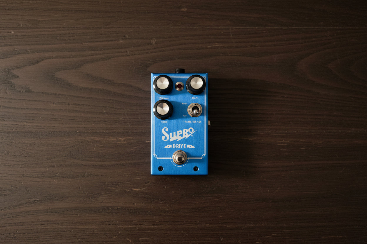 Used Supro Driver Electric Guitar Pedal