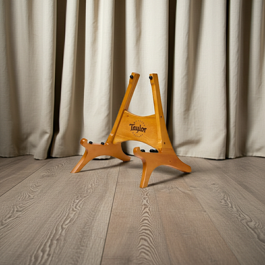 Taylor Mahogany Natural Finish Guitar Stand