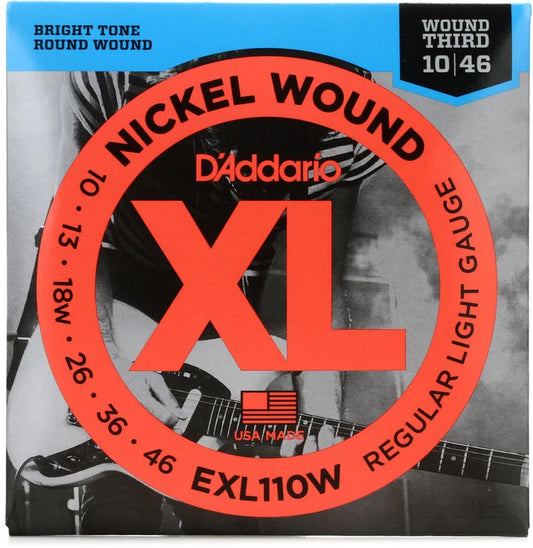 D'Addario EXL110W Regular Light Gauge