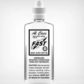 Al Cass Fast Valve, Slide, Key Oil 2 oz.