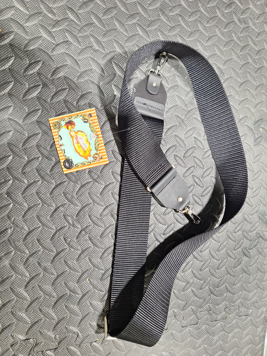 Henry Heller Black Banjo Strap