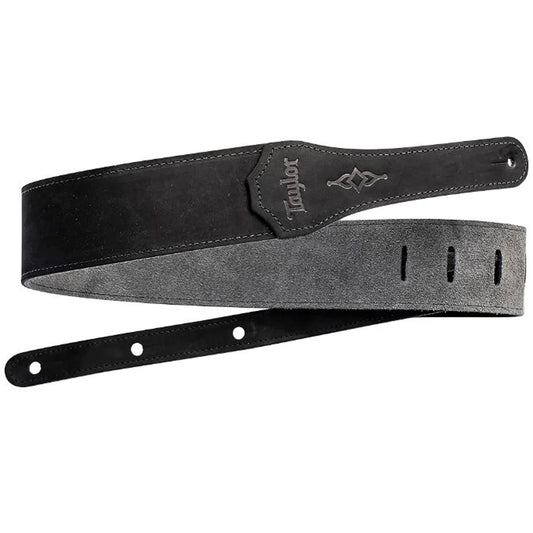 Taylor Strap Sanded Suede Medium Black