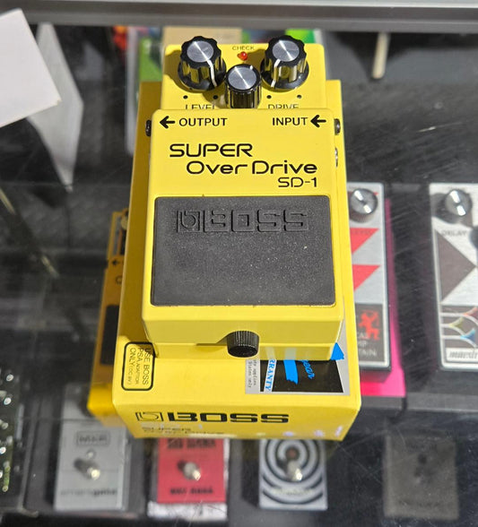 Previously Owned Boss SD-1 Super Overdrive Pedal