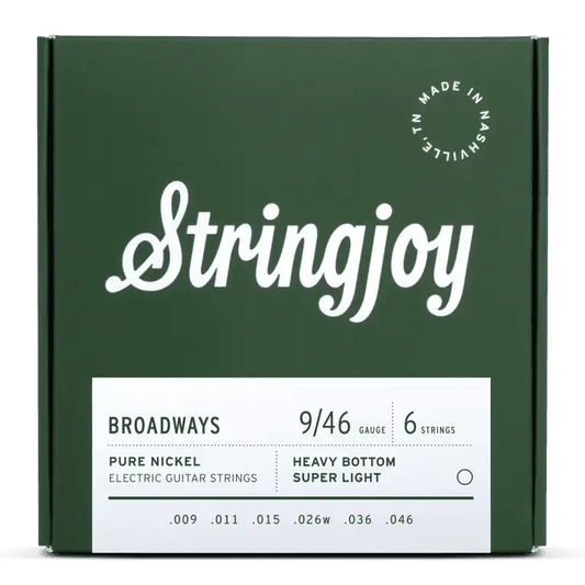 Stringjoy Broadway Electric Guitar Strings 9/46