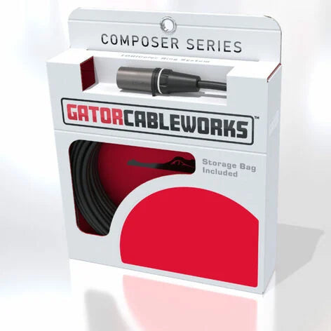 Gator Cableworks Composer Series XLR Male To Female 10 Foot