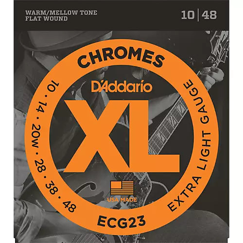 D'Addario ECG23 10-48 Extra Light Strings