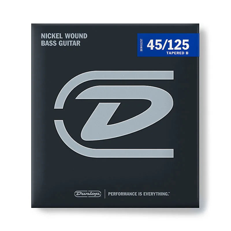 Dunlop Stainless Steel 5 String Bass Strings 45/125