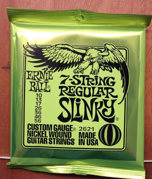 Ernie Ball 7 String Regular Slinky 10-56