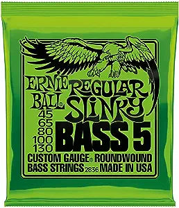 Ernie Ball Regular Slinky Bass 5 String Strings 45/130