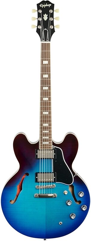 Epiphone ES-335  Figured Semi-Hollowbody  Blueberry Burst Electric Guitar